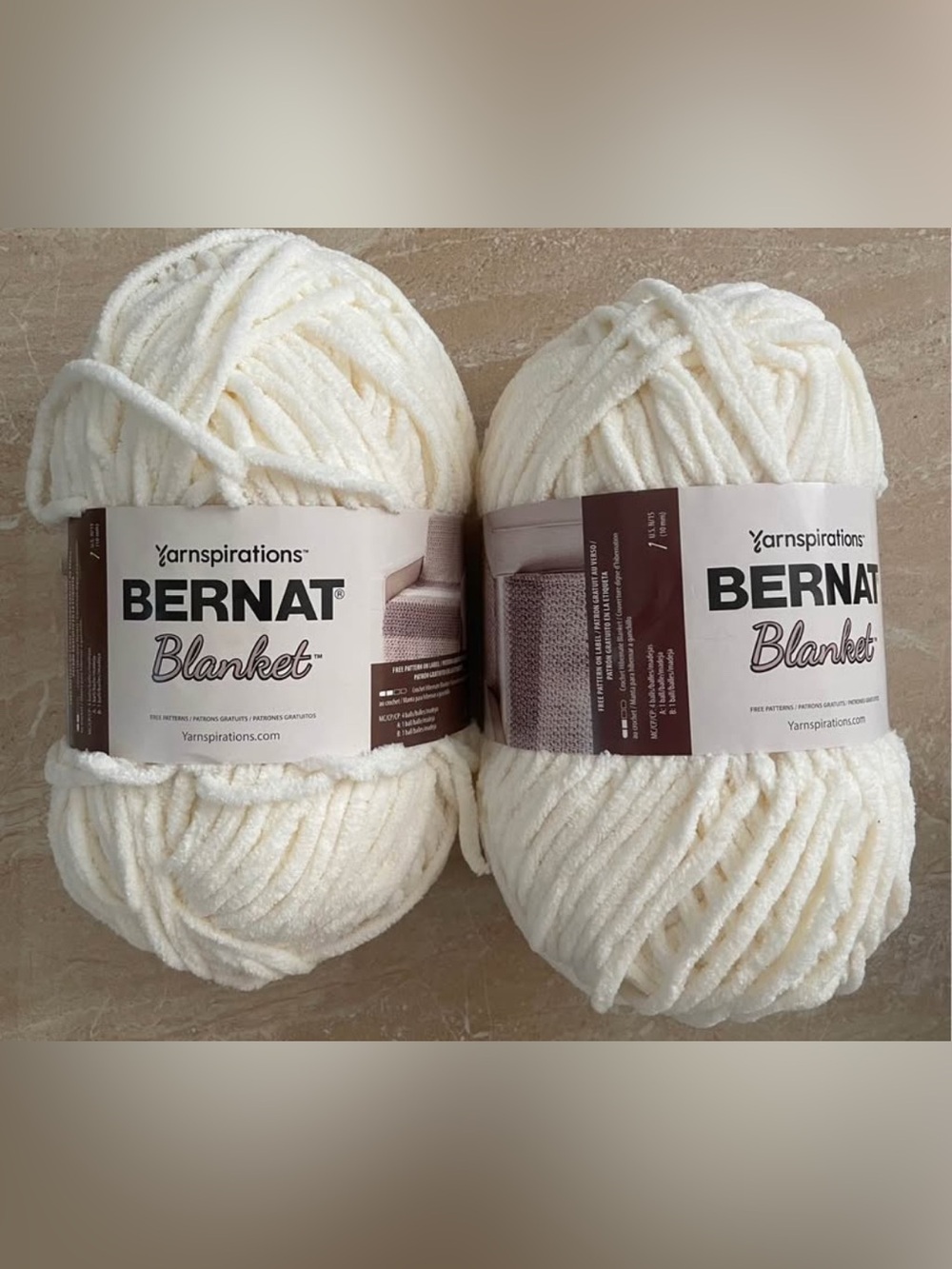 Bernat Blanket Yarn – Vintage White
